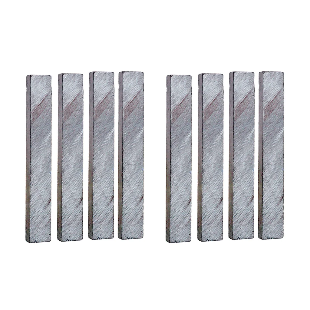 2 Set Mini Electric Guitar Humbucker Pickup Bar Magnet Accessories