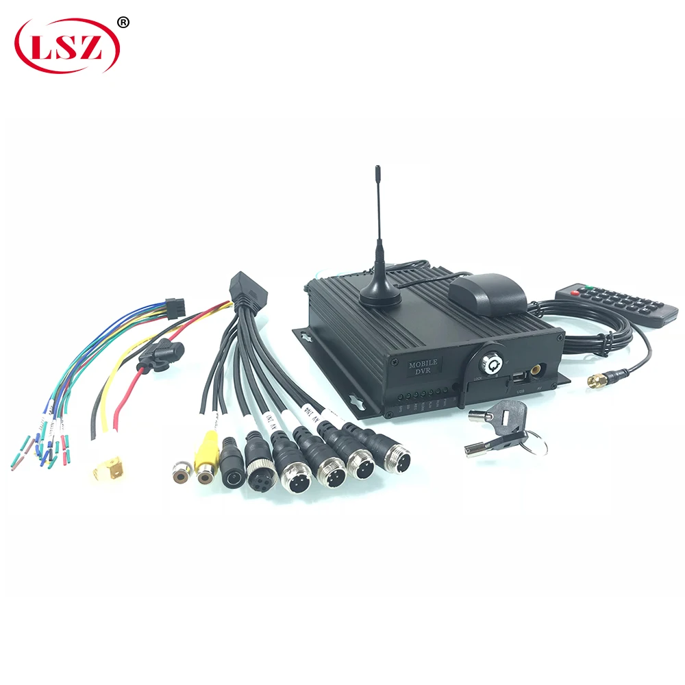 LSZ список глобальная техническая поддержка грузовик 4g gps mdvr удаленный хост видеонаблюдения широкое напряжение dc8v-36v pal/ntsc система