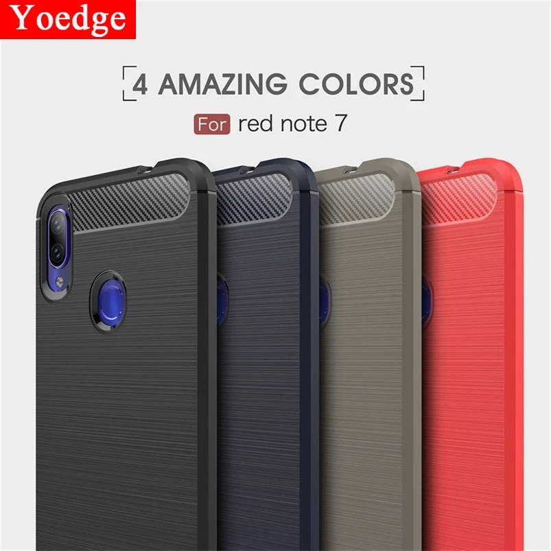 Мягкий ТПУ/углеродное волокно чехол для Xiaomi Redmi Note 8 8T 7 6 5 Pro 4X 5A 6A 7A 8A 4A Plus Go S2 K20 K30