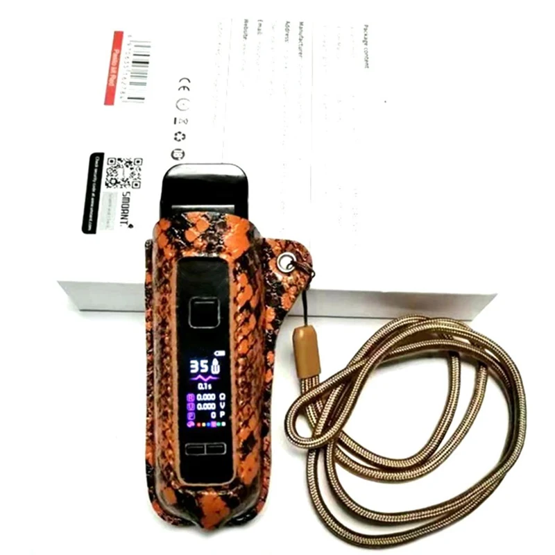 Для SMOK RPM40/VOOPOO VINCI 40W чехол для электронной сигареты резиновый кожаный чехол Enclosu для защиты от потери