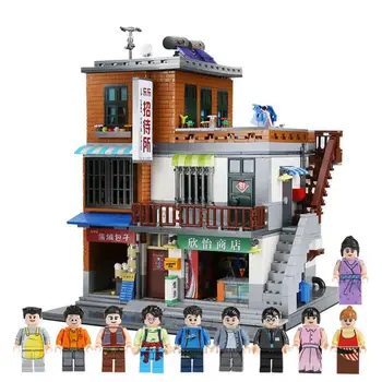 

Genuine Creative Guest House Xingbao 01013 Blocks 2706pcs The Toys And Store Set Building Bricks Toy Model Gift For Child