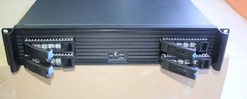 2U ipc Шасси 2U rackmount Жесткий диск: 4 горячих замены(с задней панелью) для материнской платы сервер межсетевой экран для компьютера
