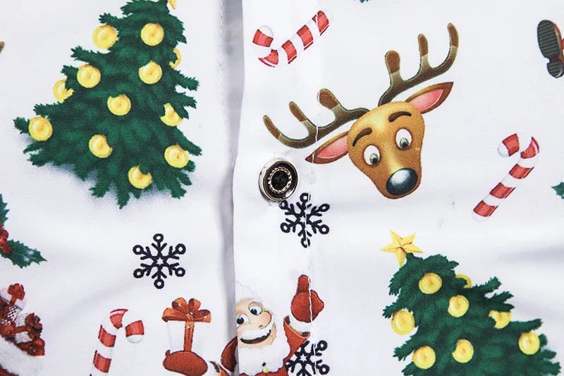 Модная новинка, брендовая мужская рубашка, сценический стиль, Повседневный Досуг, Рождественский дизайн, Мужская рубашка поло с длинным рукавом