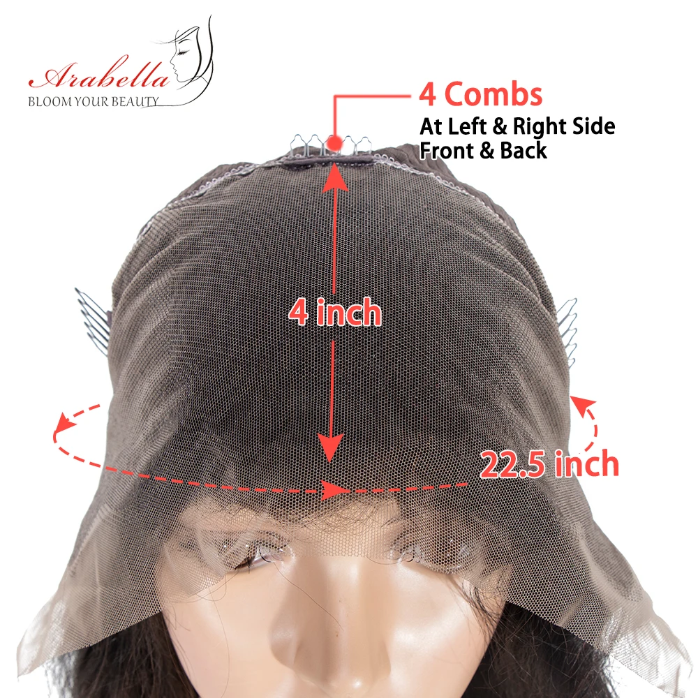 do laço transparente com o cabelo do