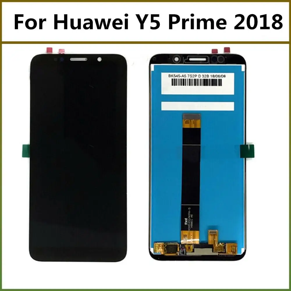 5,45 ''для huawei Y5 prime Y5 ЖК-дисплей Дисплей кодирующий преобразователь сенсорного экрана в сборе для huawei Y5 Pro DRA-L02 L22 LX2 BLK