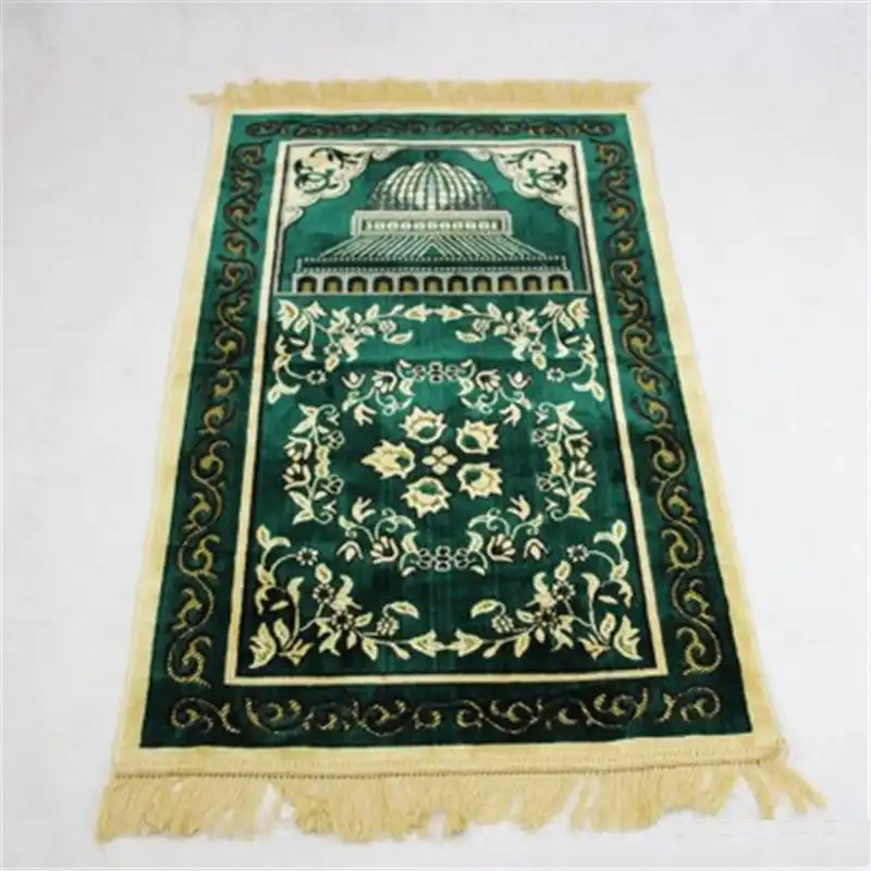 Portable Islamic Prayer Mat Muslim Praying Mat with Bag Sajadah Islamic