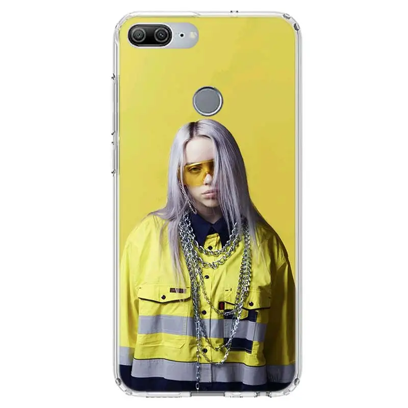Billie Eilish Красивая желтая крышка чехол для телефона для huawei Y9 Y5 Y6 Y7 Honor 8X 8A 8S 7A фотоаппаратов моментальной печати 7S 9 10 Lite 8A 10i 20S Coque чехол