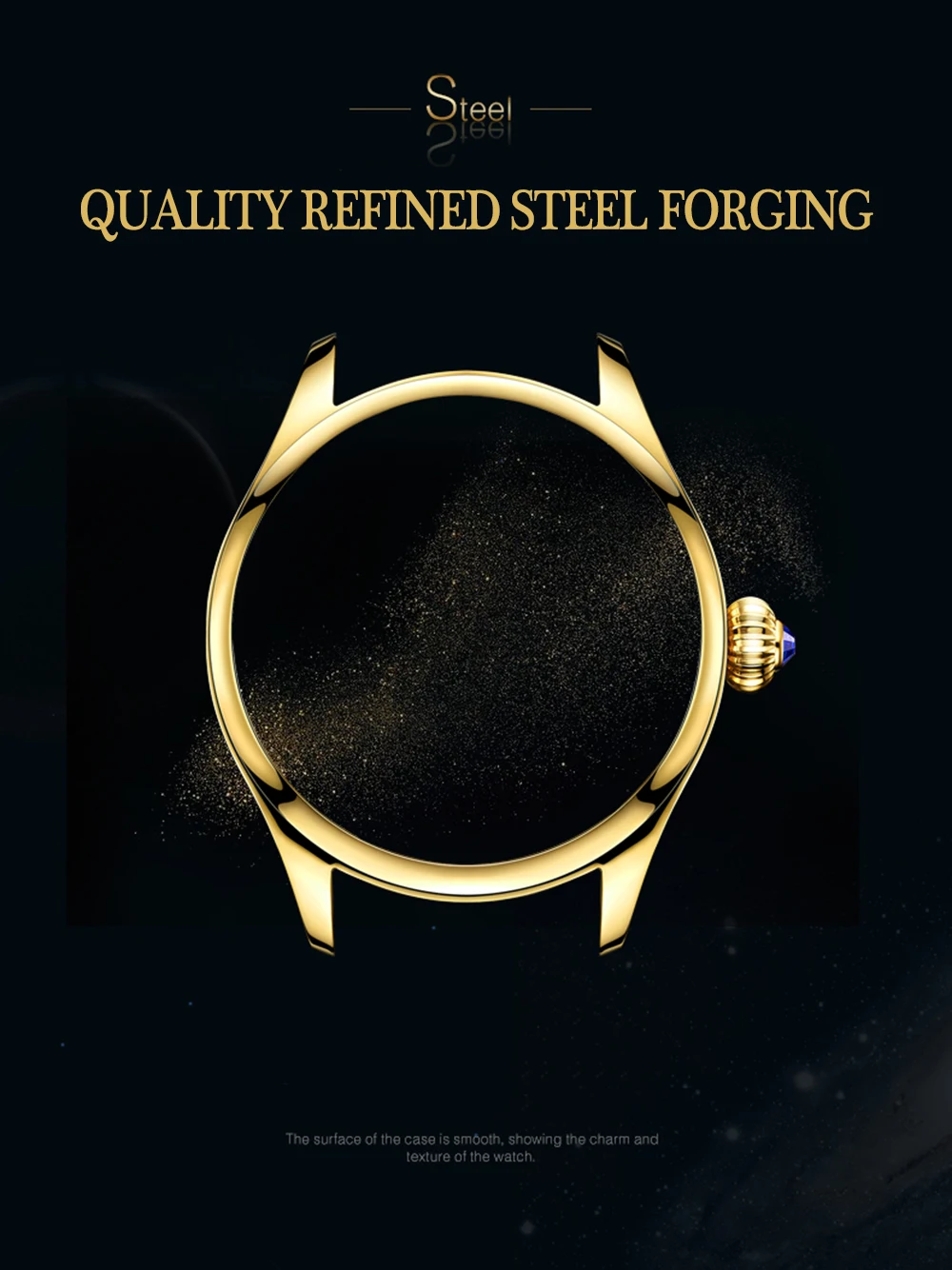 ORKINA Brand Luxury High-End Automatic Mechanical Watches Tourbillon Hollow Precious Stones Inlaid Mechanical Men's Watches
