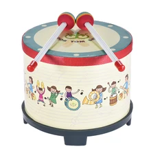 8 дюймов деревянный напольный барабан для клуба карнавал ударный инструмент с 2 мальками для детей