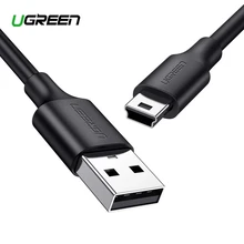 Ugreen Mini USB Kabel Mini USB zu USB Schnelle Daten Ladegerät Kabel für MP3 MP4 Player Auto DVR GPS Digital kamera HDD Mini USB