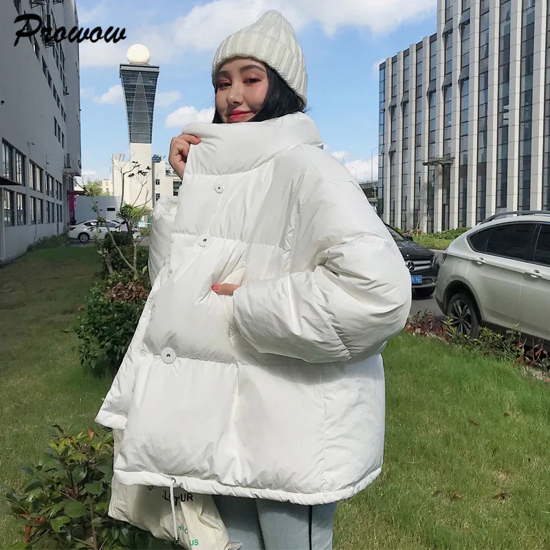 Зимнее пальто на молнии с карманами Женская однотонная куртка большого размера