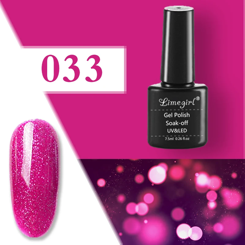 033 Limegirl 80 цветов неоновый Гель-лак для ногтей УФ Гель-лак замачиваемый белый/черный/зеленый Гель-лак Блеск Гель-лак для ногтей - Цвет: 033