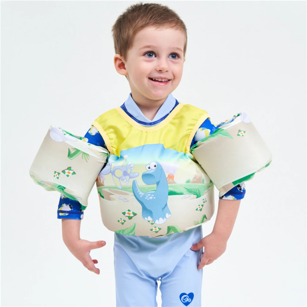 

Baby Swim Rings Foam Cartoon Baby Arm Ring Life Jacket Vest Swim Ring Inflatable Swim Arm Bands 2020 NEW