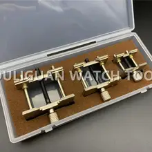 3-в-1 корпус часов сплава Движение Держатель Часовщик инструмент для ремонта зажима 4040& 4039 ассортимент Man/ладай часы Движение Держатель