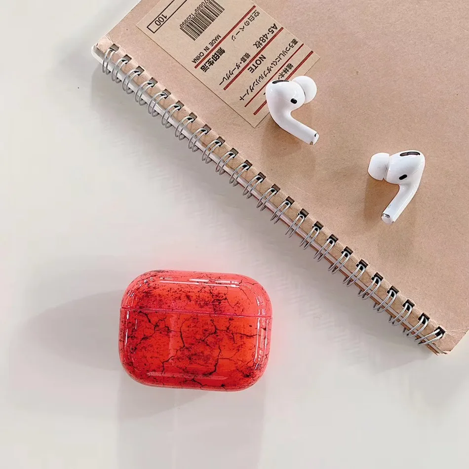 133P Чехол для наушников для Apple Airpods Pro, чехол с мраморным рисунком, силиконовый чехол для Apple Air Pods Pro 3, Наушники Earpods, зарядная коробка - Цвет: 133P