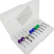 

10Pcs 1/1.5/2/2.5/3mm PCB Mini Drill Bit tungsten steel carbide for print circuit board Bits Machine