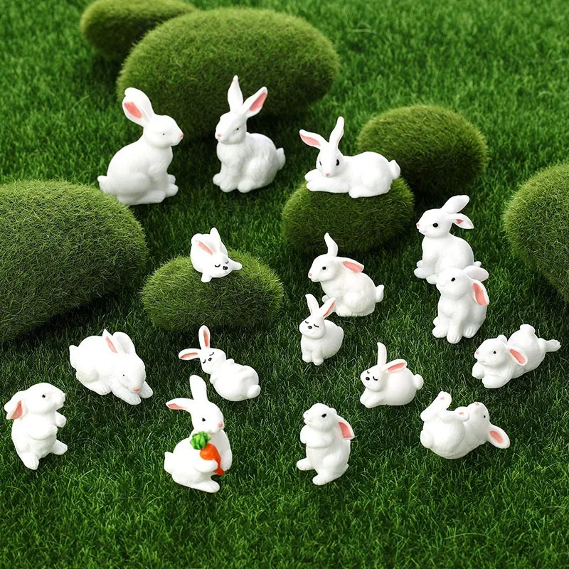 FBIL-милые животные мини-фигурка игрушки Набор Мини торт Украшения подходит для Детская Вечеринка любимого дома офиса Decorati