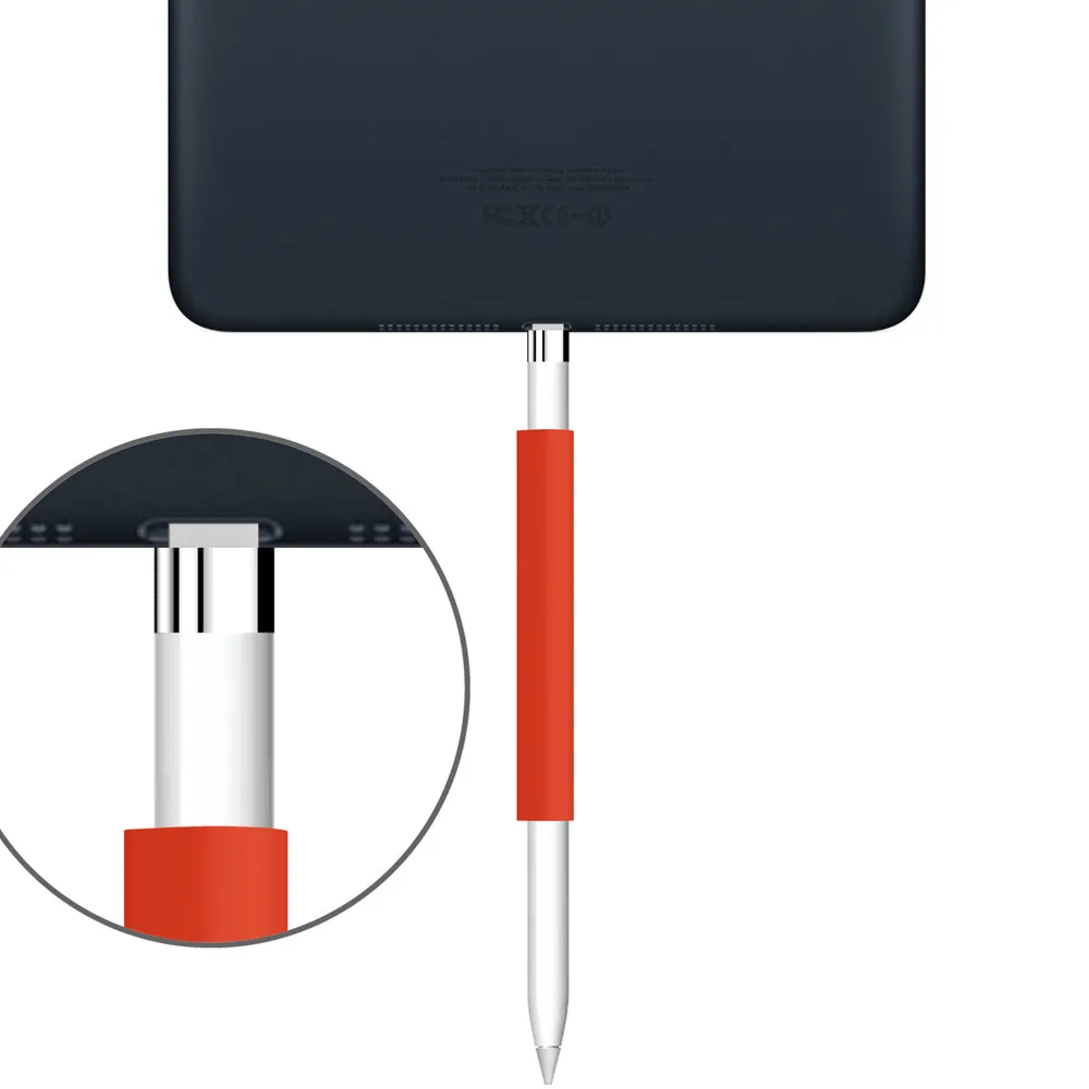Модный Магнитный чехол для смартфонов, мягкий силиконовый держатель, набор для Apple, аксессуары для карандашей для IPad Pro