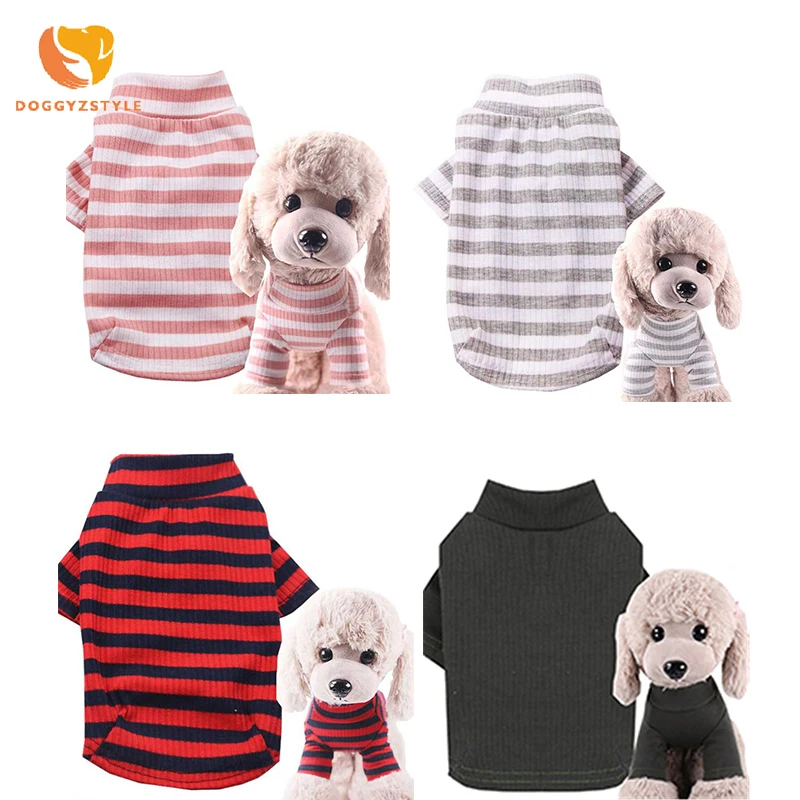 Одежда для домашних собак эластичная нижняя рубашка теплые зимние хлопковая