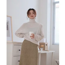 #Special Offers Turtleneck Winter 2019 Womans Sweaters with Batwing Sleeve Vintage Solid 50% Wool Blend Womens New Arrival Sweaters #Special Offers Turtleneck Winter 2019 Womans Sweaters with Batwing Sleeve Vintage Solid 50% Wool Blend Womens New Arrival Sweaters