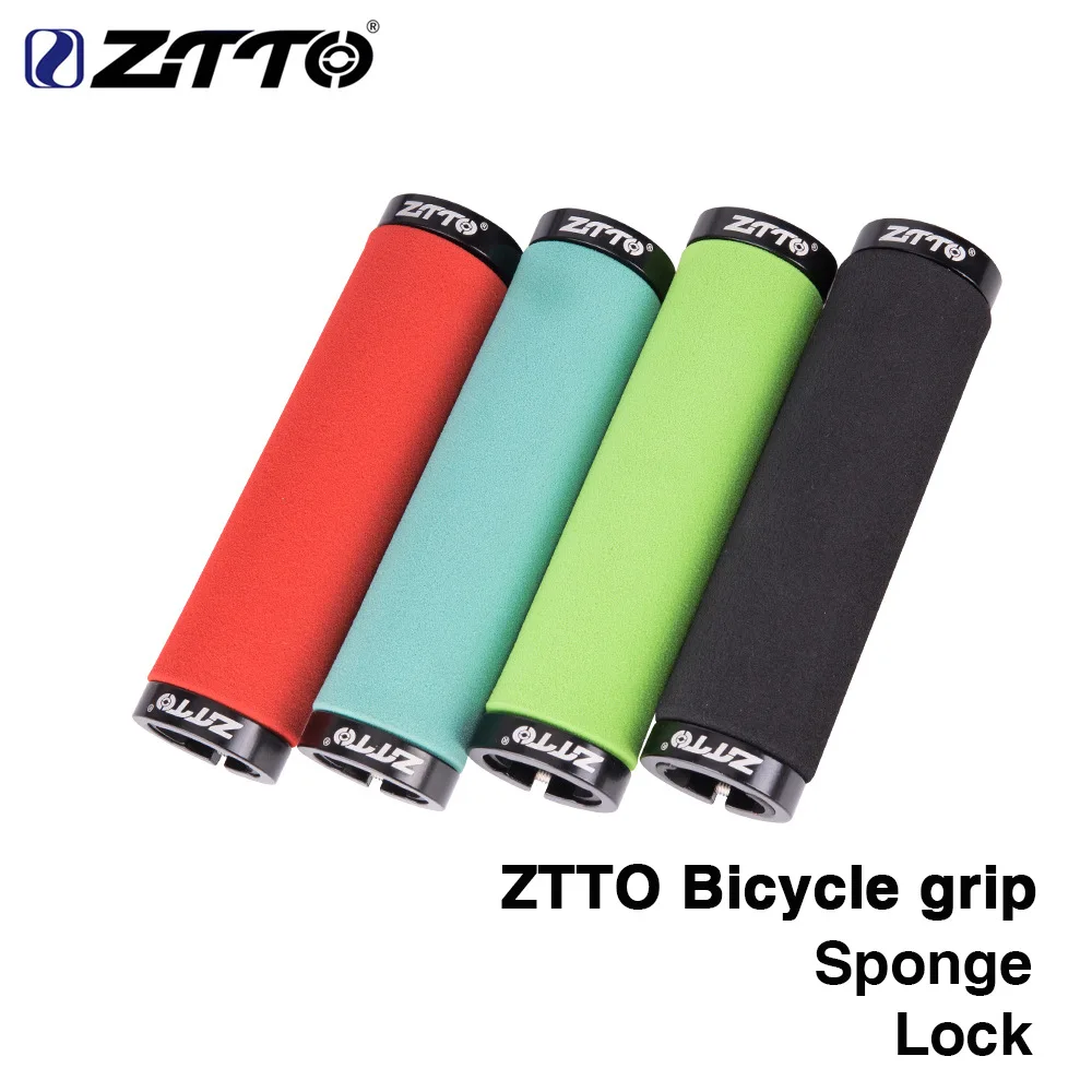 

ZTTO bicycle handlebars set on both sides of the mountain bike sponge cover riding color grip