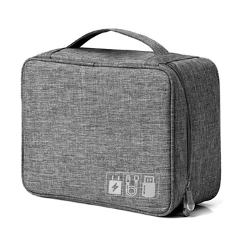 

Portable Travel Storage Bag Kit Data Cable U-Disk Power Bank Electronic Accessories Digital Gadget Devices Divider Organizer