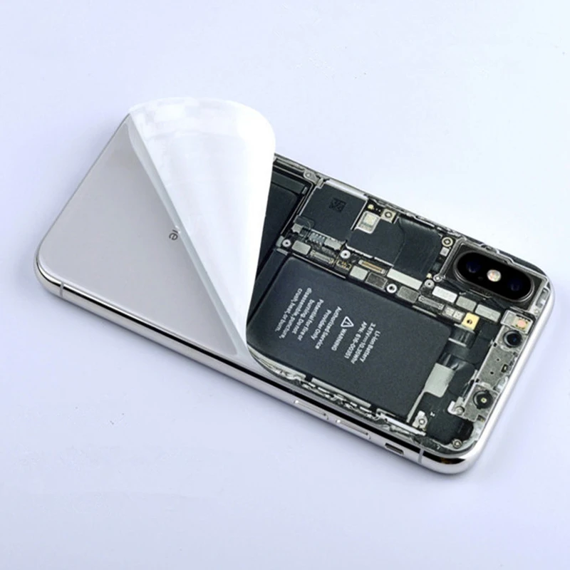 

Back Ice Film camouflage disassemble back For iPhone 6 6S 7 8 Plus X XR XS Max case Back Film Thin Protector Sticker skin