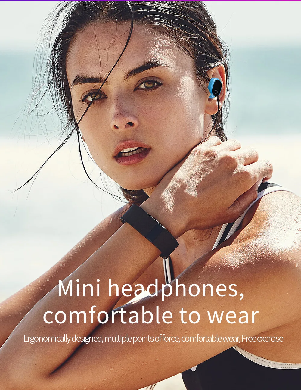 CUSEOMO TWS сенсорные bluetooth-наушники с отпечатком пальца, HD стерео беспроводные наушники, игровая гарнитура с шумоподавлением