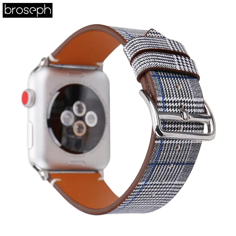 Ремешок для часов Apple Watch 4 band 40 мм 44 мм ремешок из натуральной кожи для iwatch band 38 мм 42 мм браслет