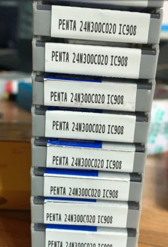 ISCAR 5 шт. твердосплавная вставка PENTA 24N300C020 IC908