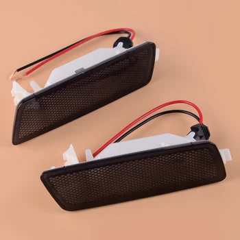 

CITALL Car Auto Smoked Amber LED Side Marker Turn Signal Light Repeater Lens fit for VW GTI JETTA MK5 RABBIT R32