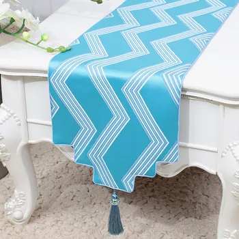 

Nordic Table Flag Living Room Table Runner Coffee Table Cover Cloth TV Cabinet Flag Bed Towel Customized Size