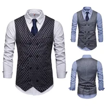 EBay, весна и осень, стиль, Повседневный, модный, для мужчин, Ouma, смешанные цвета, шкала, как для ночного клуба, костюм, жилет