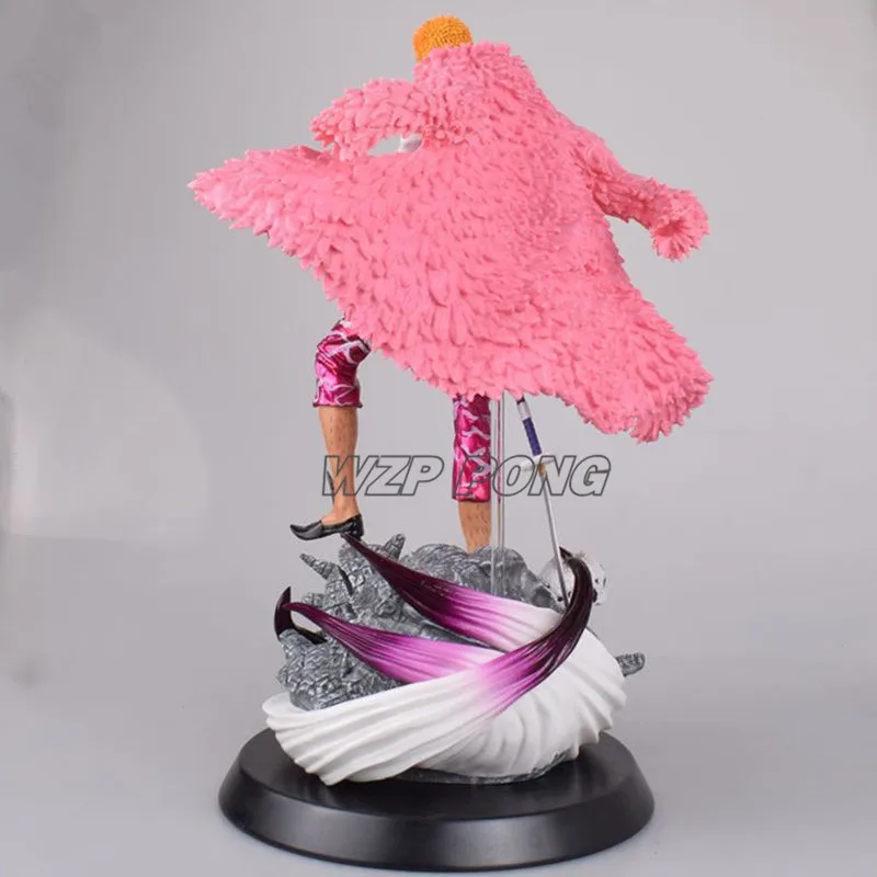 37 см аниме one piece Donquixote Doflamingo битва форма статуя ПВХ фигурка украшения Коллекционная модель игрушки подарок на день рождения