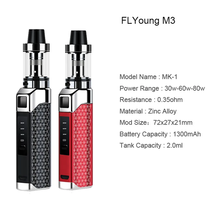 Vape Mod Vape Kit Original Electronic Cigarette Kit Vaping Box Vapes Smoking mini E Cigarettes Smoker 80W Big Smoke Huge Vapor