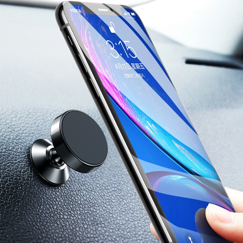 Универсальный магнитный автомобильный держатель для телефона подставка iPhone X