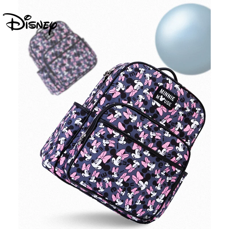 

Disney Mummy Nappy Bag Multi-function Stroller Baby Girl Diaper Bags Waterproof Backpack Mom Baby Care Travel Maternity Pram USB