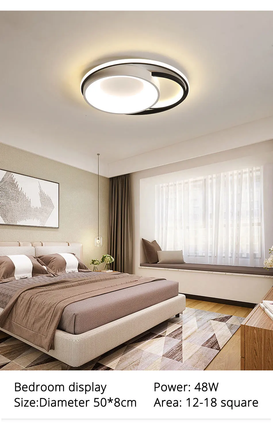 Черный белый цвет Современные светодиодные потолочные светильники креативные для гостиной диммируемая купольная Лампа Приспособление
