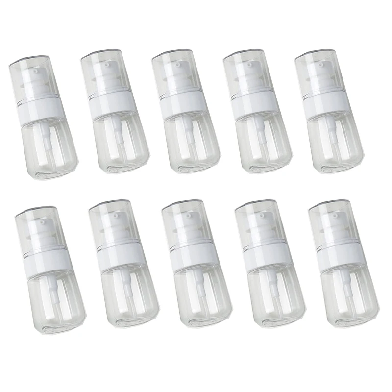 

10Pcs30Ml Travel Plastic Perfume Empty Small Spray Bottles