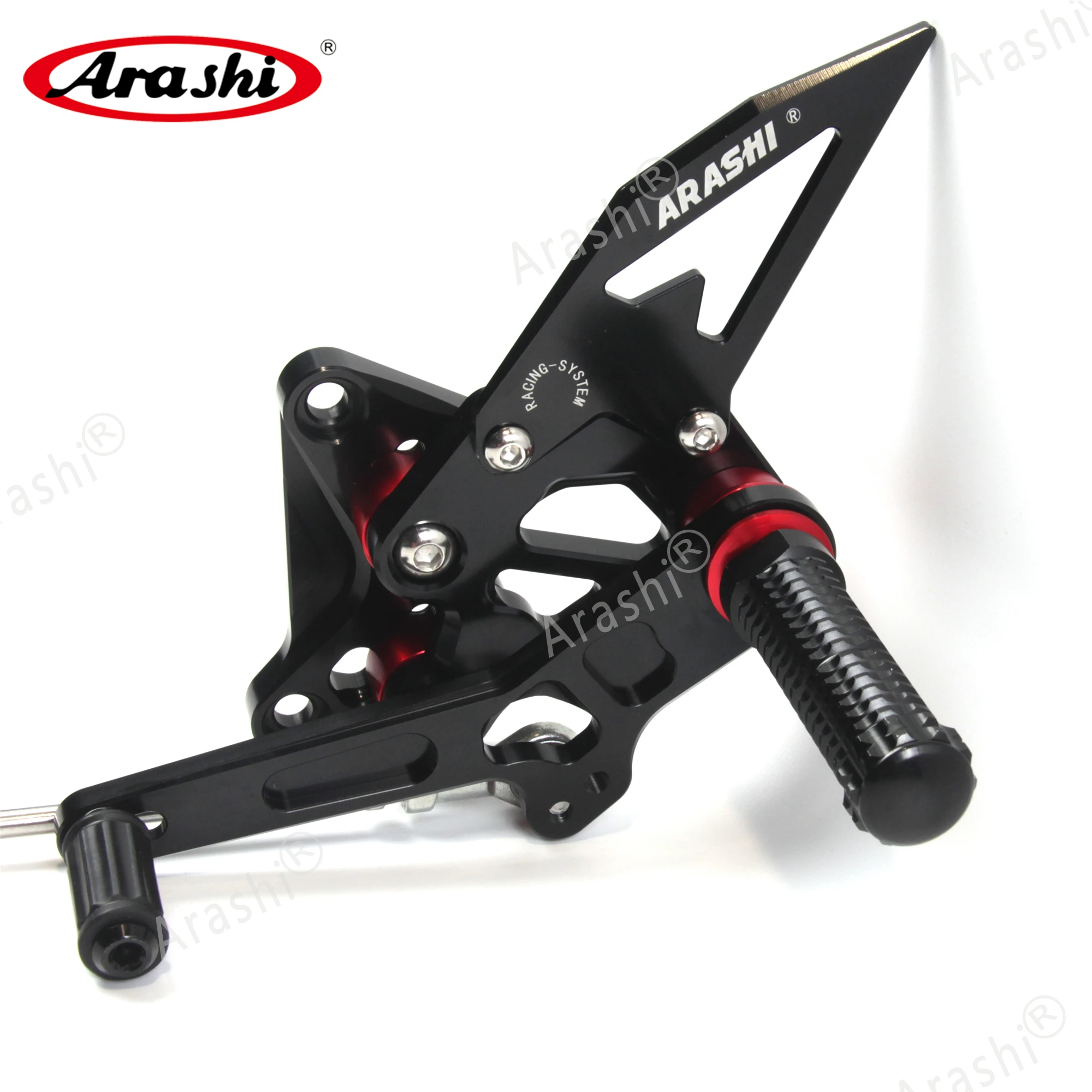 Arashi мотоциклист подножки для SUZUKI GSXR1300 2008- CNC Регулируемые подножки Rearset GSX-R GSXR 1300 GSX1300R HAYABUSA