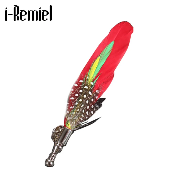 Я Remiel шарф смокинг палка тканевой полоской брошь для мужчин свадебные броши в