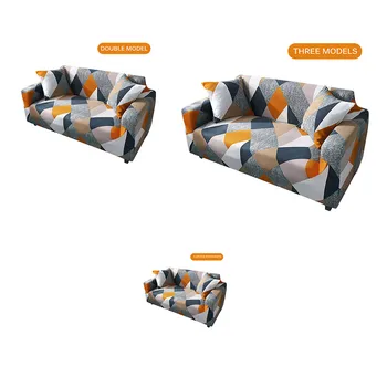 

Stretch Slipcovers Sectional Elastic Stretch Sofa Cover For Living Room Couch Cover L Shape Armchair Cover Single/Two/Three Seat
