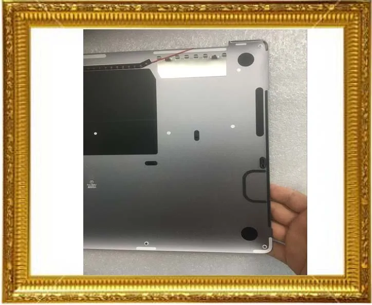 A2141 нижний чехол-накладка для Apple Macbook Pro 1" A2141 нижний чехол на середину года серебристо-серый цвет
