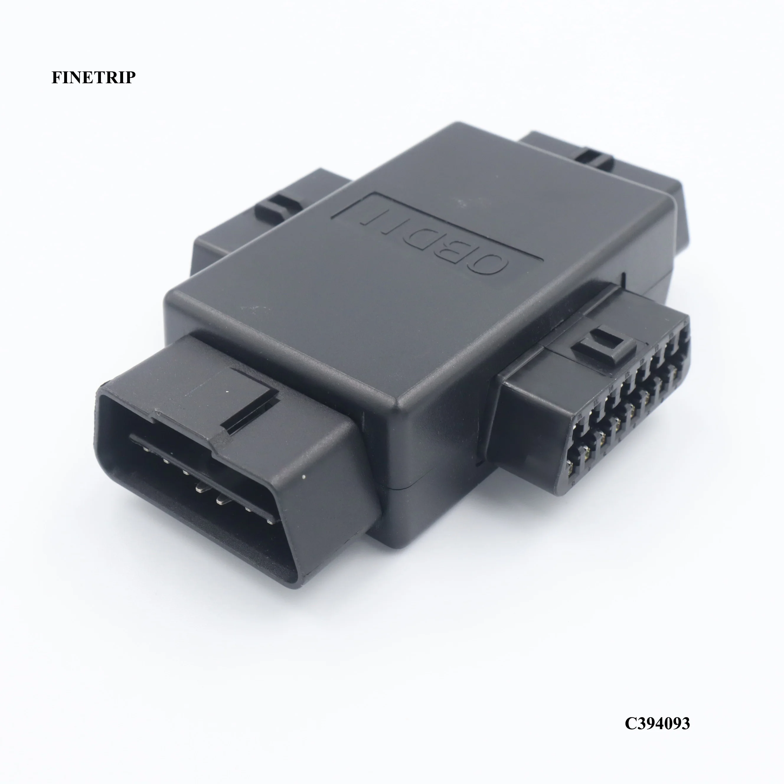 FINETRIP 16Pin OBD2 автомобильный разъем штекер для 3 женщин ELM327 многофункциональный разъем диагностические кабели инструмент автомобильный разъем адаптер