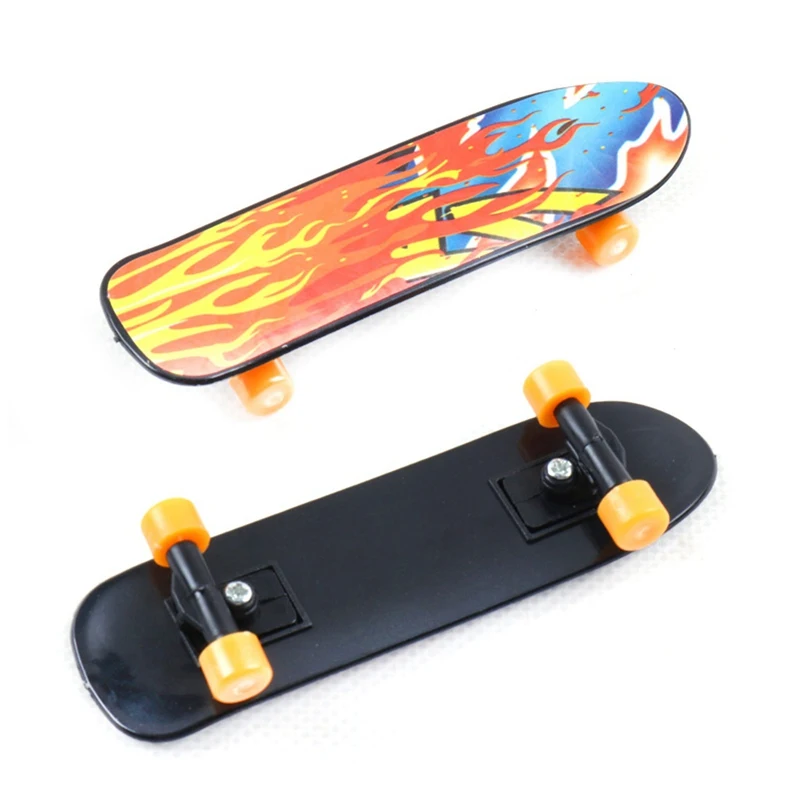 Мини-брелок Fingerboard игрушки скутер для пальца скейтборд Классическая игра для мальчиков настольные игрушки цвет случайный