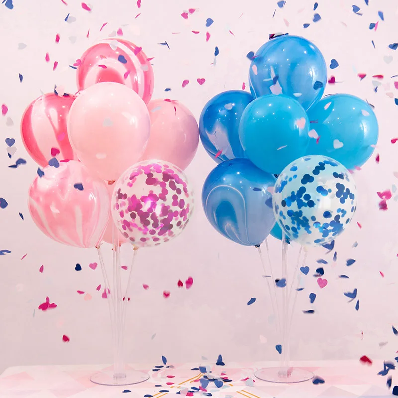 

7 Tubes Balloon Stand Set Graduation 2019 2020 Party Decoration Just Married Babyshower Boy Girl 30th 40th 50th 60th Birthday
