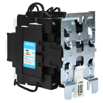 

CJ19-95/21 AC Contactor Switching Capacitor Contactor AC380V 95A 2 NO 1 NC Flame Retardant Contactor Household