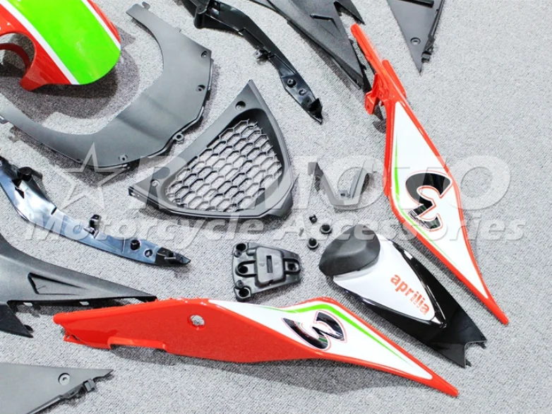 Литьевая Форма ABS Обтекатели комплект подходит для Aprilia RSV4 1000 2009- 09 10 11 12 13 14 на заказ красный белый
