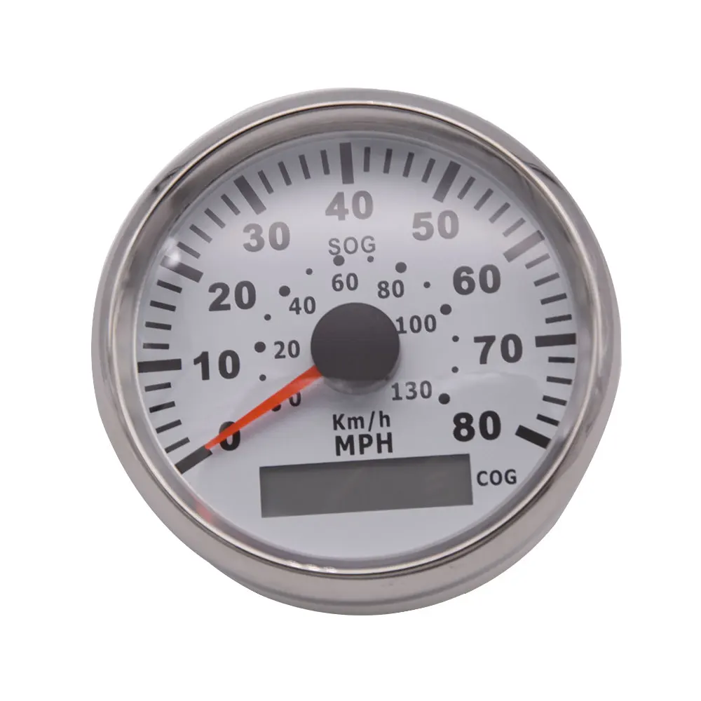 85 мм 12 V/24 V дизельный двигатель лодка яхта судно gps Спидометр 35MPH 80MPH с Подсветка подходит для машины, лодки, мотоцикла