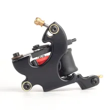 Cuttlefish черная литья сплава татуировки машина высокого качества катушки татуировки машина для лайнера шейдера тела искусства прибор для тату